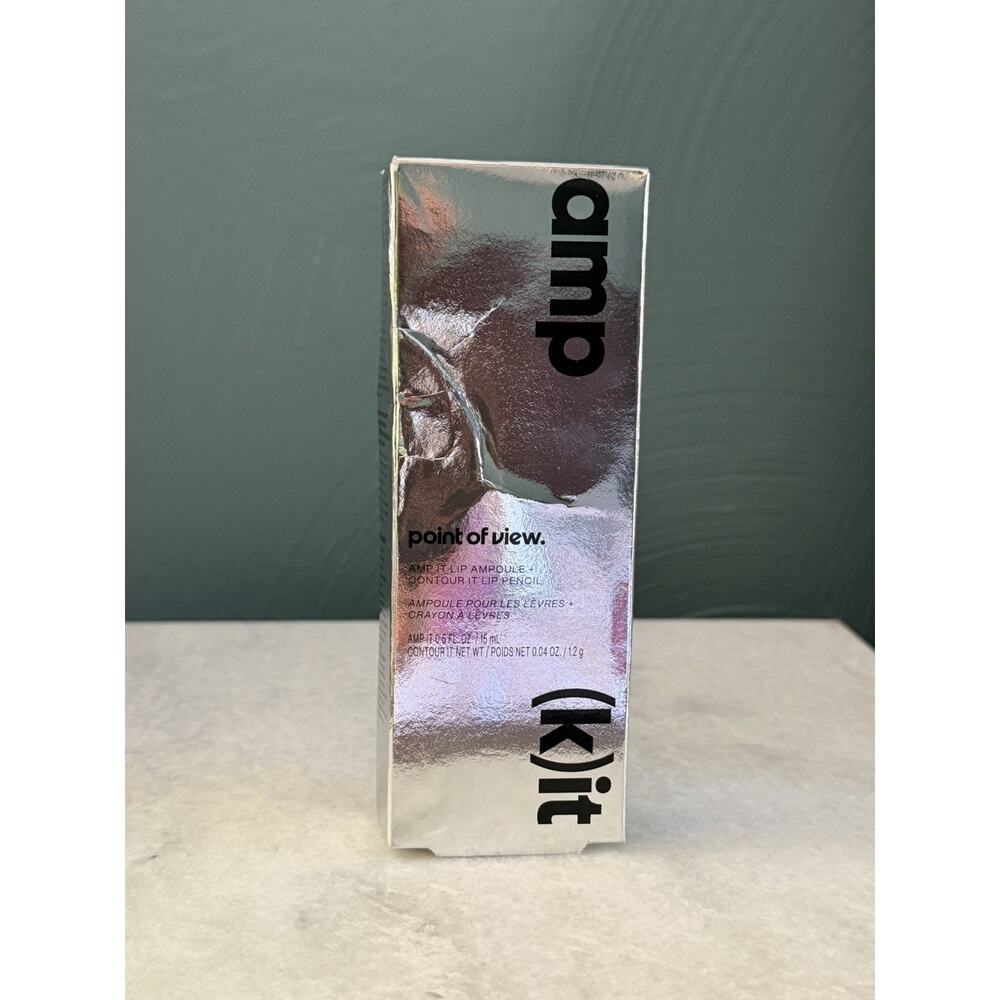 Point Of View POV TOASTED MARSHMALLOW/CHARRED CIDER Amp Lip Kit NIB!